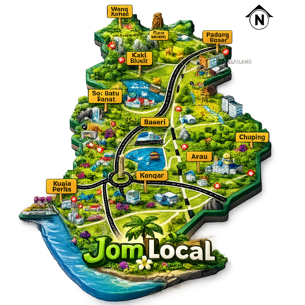 3D Smart Map Tourism Negeri Perlis